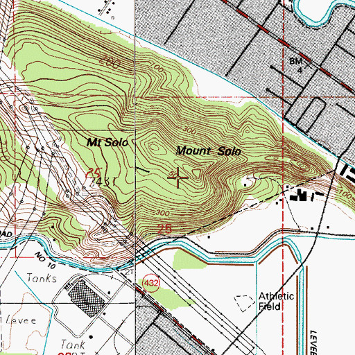 Topographic Map of Mount Solo, WA