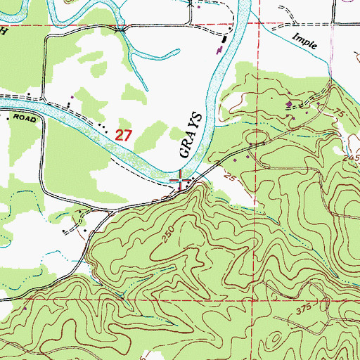 Topographic Map of Empi Creek, WA