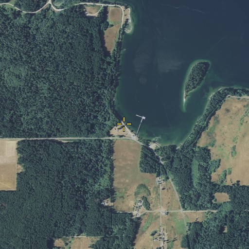 Aerial/Satellite Image of Gertrude, WA
