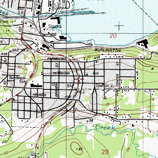 Topographic Map of Carmill Station, WA