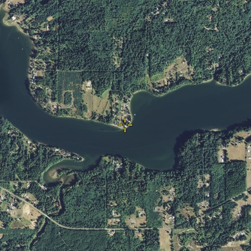 Aerial/Satellite Image of Libby Point, WA