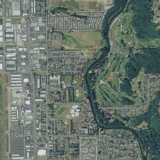 Aerial/Satellite Image of Brannan Park, WA