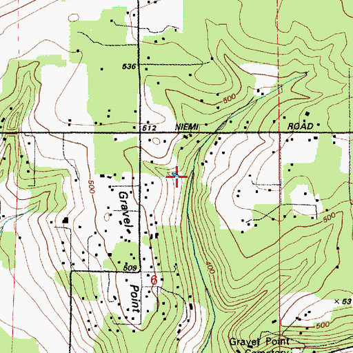 Topographic Map of Clark County, WA
