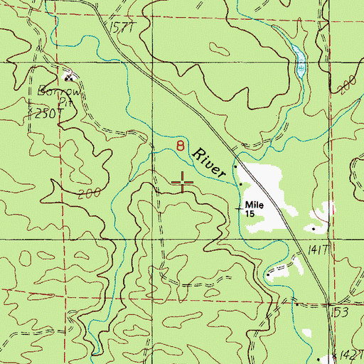 Topographic Map of Grays Harbor County, WA