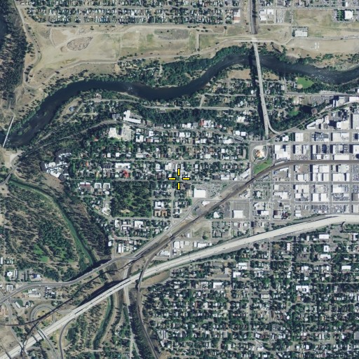 Aerial/Satellite Image of Patsy Clarks House, WA