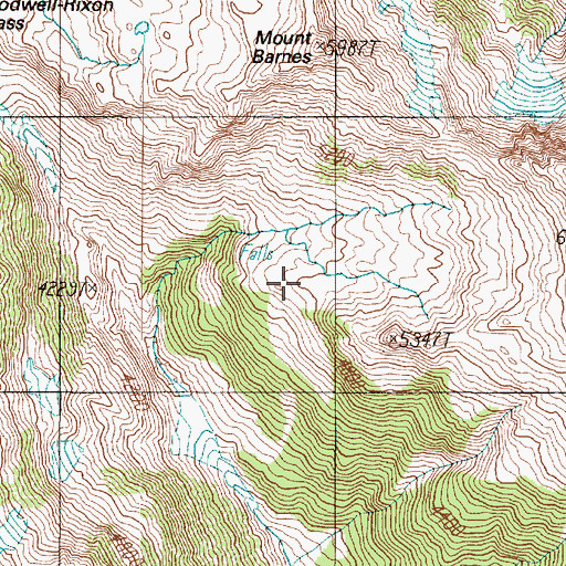 Topographic Map of Jefferson County, WA