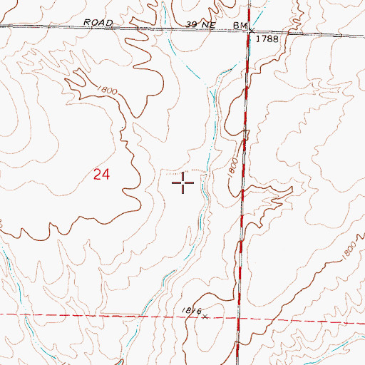 Topographic Map of McDonald Dam, WA
