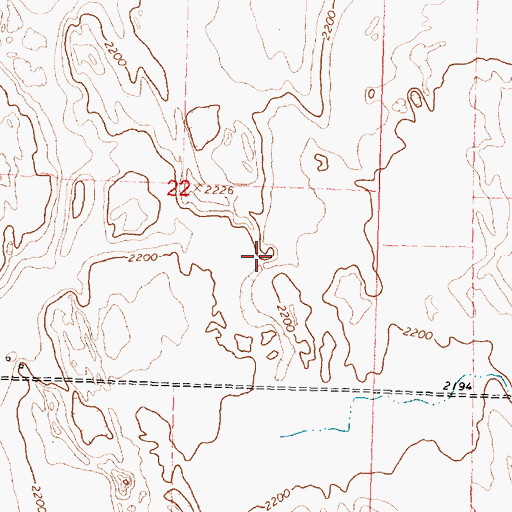 Topographic Map of Jenkins-Webley Dam, WA