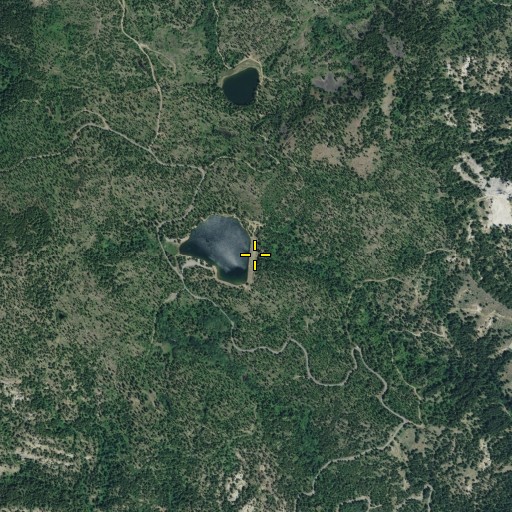 Aerial/Satellite Image of Beehive Dam, WA