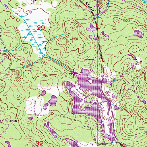 Topographic Map of Durhack Dam Number Five, WA