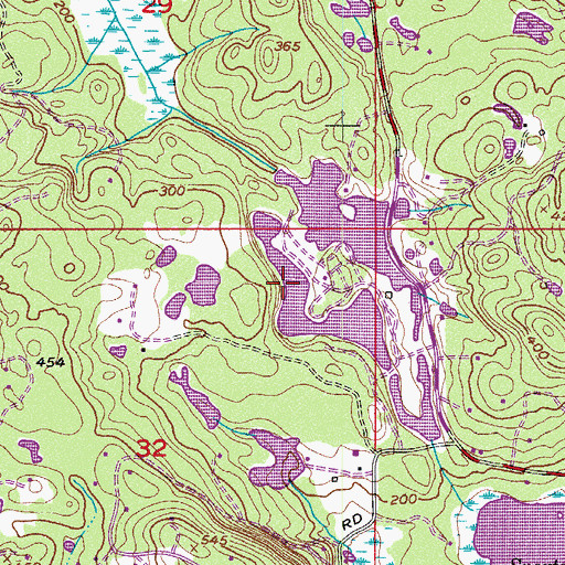 Topographic Map of Durhack Dam Number Three, WA
