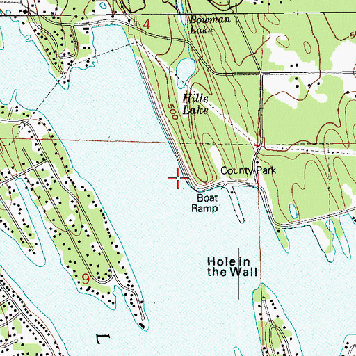 Topographic Map of Lake Tapps Dike Number Four Dam, WA
