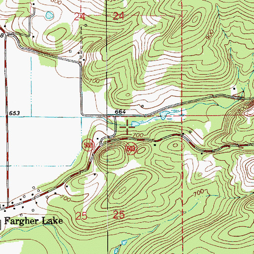 Topographic Map of Seely Dam, WA