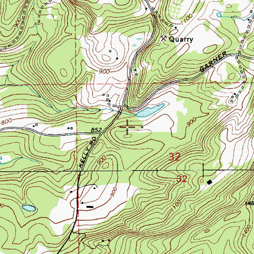 Topographic Map of Leroy Anderson Dam, WA