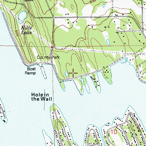 Topographic Map of Lake Tapps Dike Number Eight Dam, WA