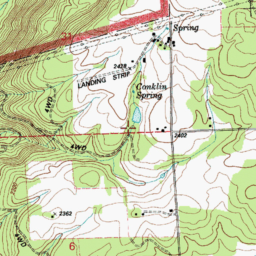 Topographic Map of Graves Dam, WA