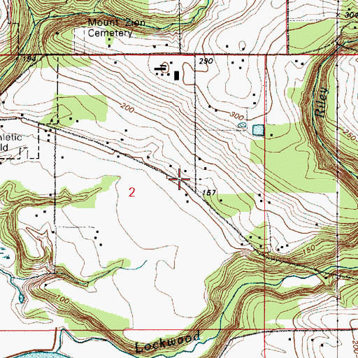 Topographic Map of Buckbee Dam, WA