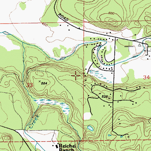 Topographic Map of Prince Dam, WA