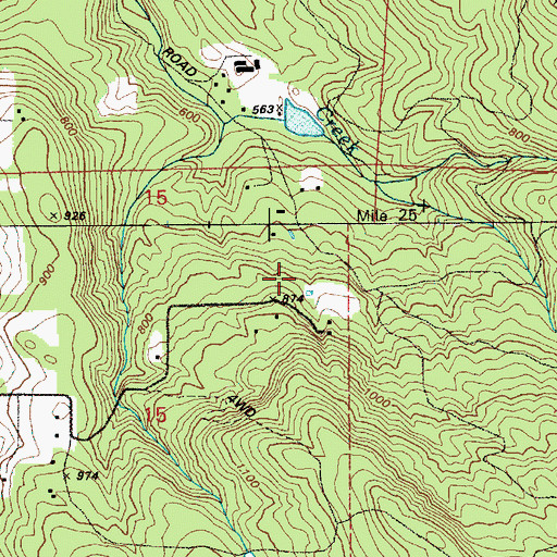 Topographic Map of Nelson Dam, WA