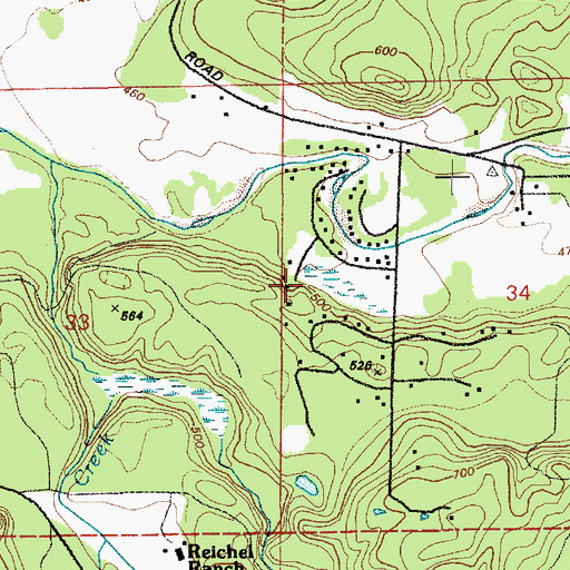 Topographic Map of Cougar Mountain Farm Dam, WA