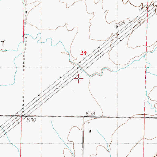 Topographic Map of Kohne Dam Number One, WA