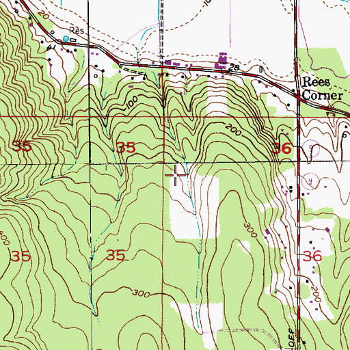 Topographic Map of Cathcart Sanitary Landfill Holding Reservoir, WA