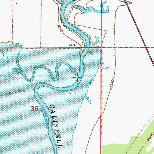 Topographic Map of Small Creek, WA