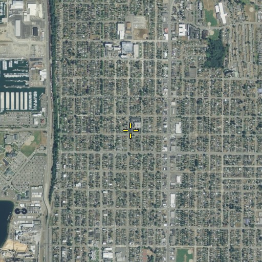 Aerial/Satellite Image of Washington Elementary School, WA
