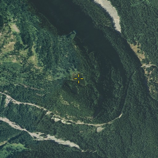 Aerial/Satellite Image of Marsh Lakes, WA