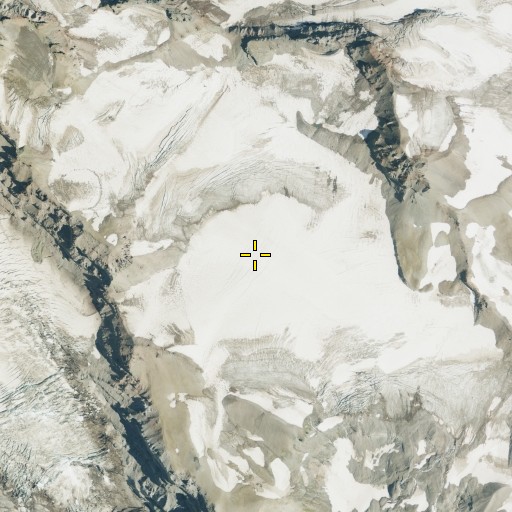 Aerial/Satellite Image of Whitman Glacier, WA
