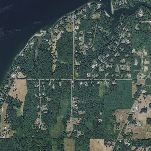 Aerial/Satellite Image of Fishtrap Heliport, WA