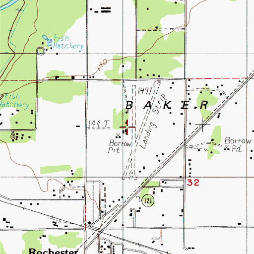 Topographic Map of R & K Skyranch Airport, WA