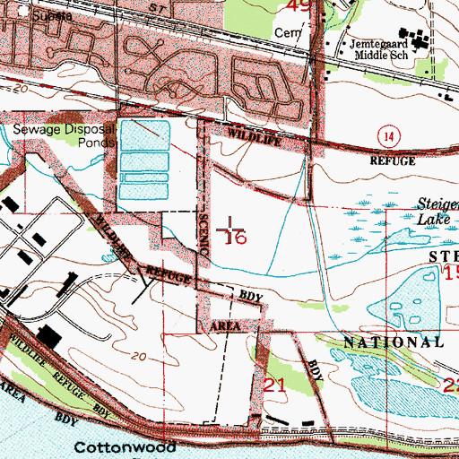 Topographic Map of Orbit Heliport, WA