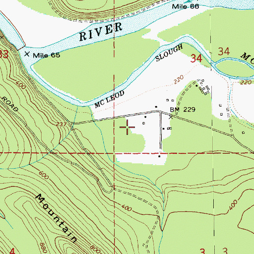 Topographic Map of Sauk Guard Station, WA