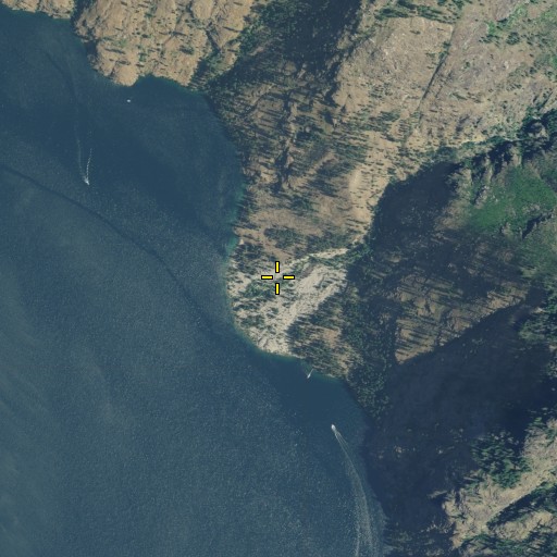 Aerial/Satellite Image of Prince Creek Guard Station, WA