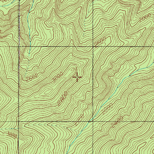 Topographic Map of Marmot Lake, WA