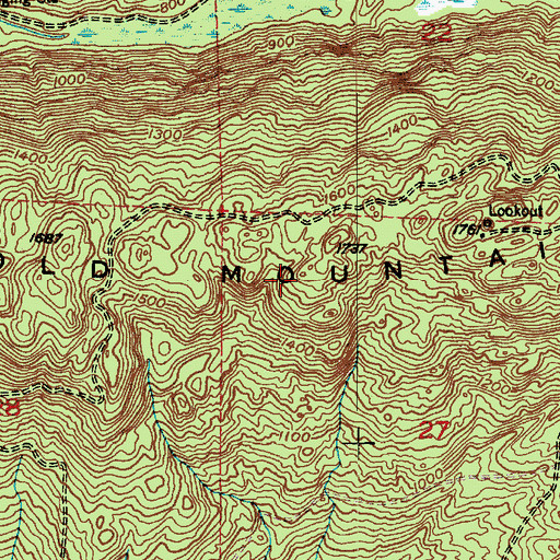 Topographic Map of KTBW-TV (Tacoma), WA