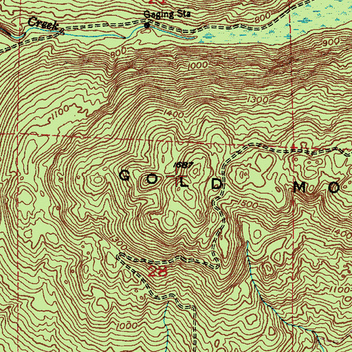 Topographic Map of KCPQ-TV (Tacoma), WA