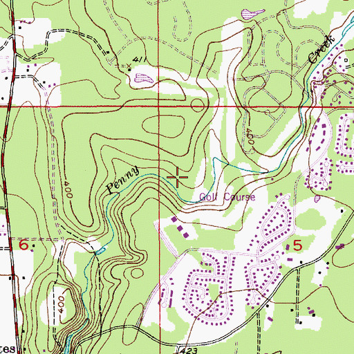 Topographic Map of Mill Creek, WA