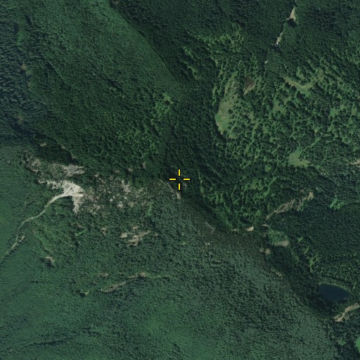 Aerial/Satellite Image of Chenuis Mountain, WA