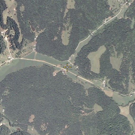 Aerial/Satellite Image of Bear Run, WV
