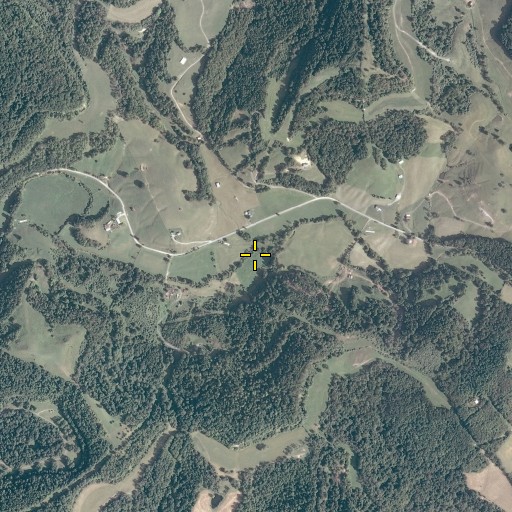 Aerial/Satellite Image of Browns Run, WV