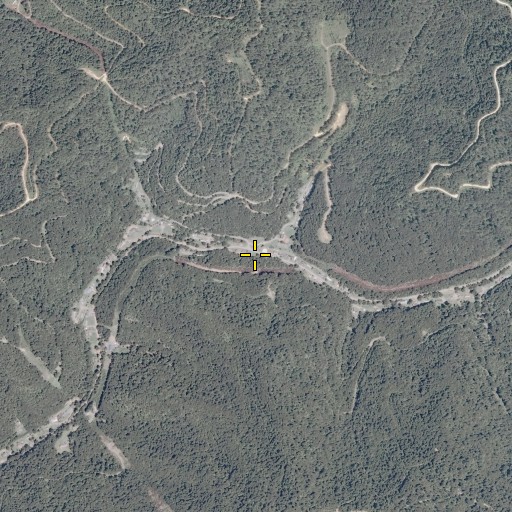 Aerial/Satellite Image of Brushy Fork, WV