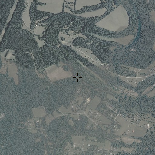 Aerial/Satellite Image of Buzzard Run, WV