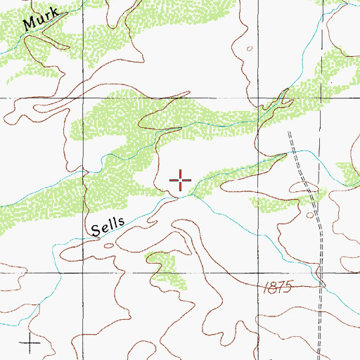 Topographic Map of Gu Oidak Wash, AZ