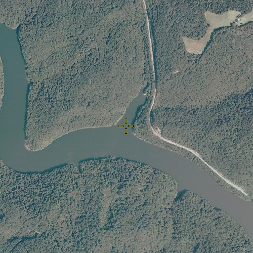 Aerial/Satellite Image of Flatwoods Run, WV
