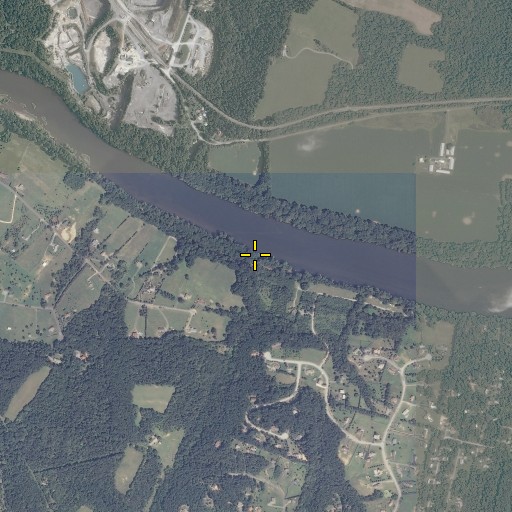 Aerial/Satellite Image of Jordan Run, WV