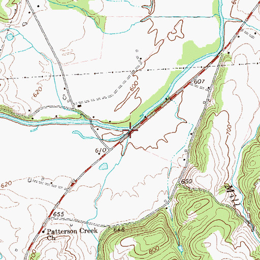 Topographic Map of Kellar Run, WV