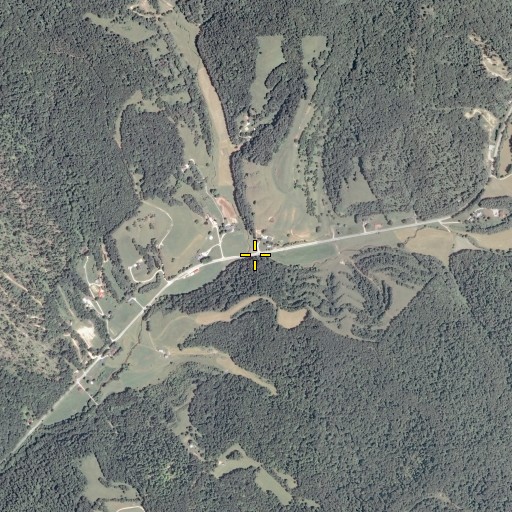 Aerial/Satellite Image of Layfields Run, WV