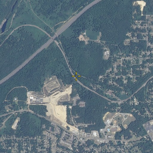 Aerial/Satellite Image of O'Bar Gap, AL